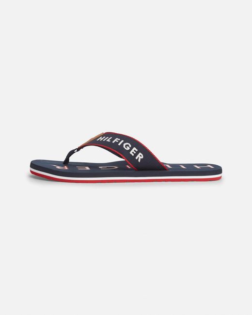 Tommy Hilfiger Blue Sporty Hilfiger Beach Sandals for men