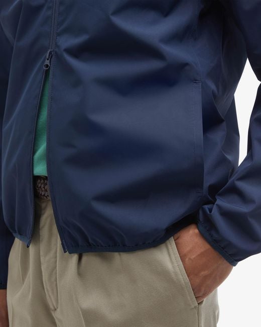 Barbour Blue Korbel Waterproof Jacket for men