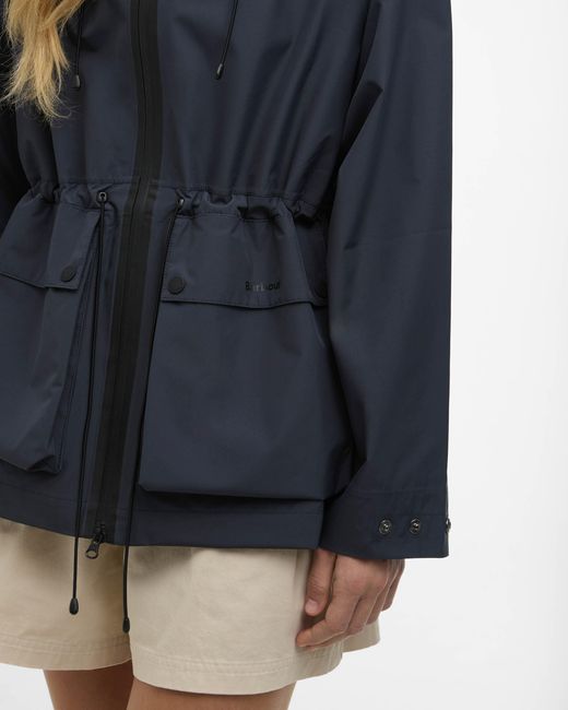 Barbour Blue Dovecragg Waterproof Jacket