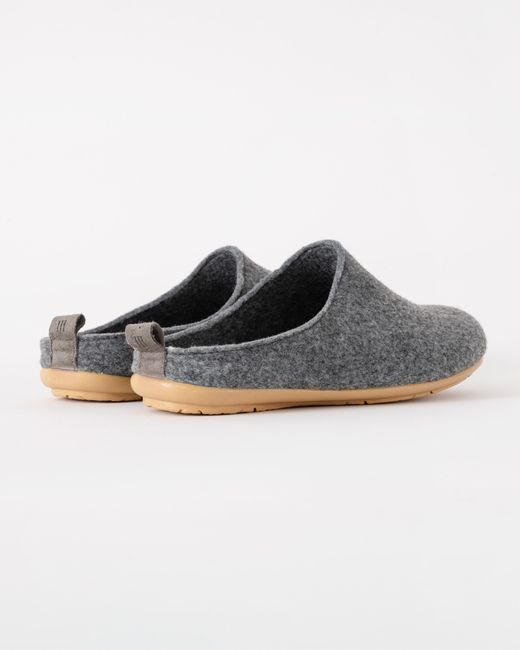 Ilse Jacobsen Blue Snippy Felt Slippers