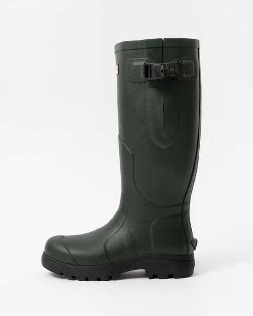 Hunter Black Balmoral Mkii Side Adjustable Boot