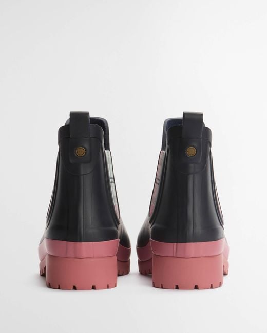Barbour Multicolor Mallow Chelsea Wellies