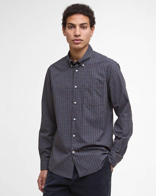 Barbour Blue Lomond Tailored Shirt for men