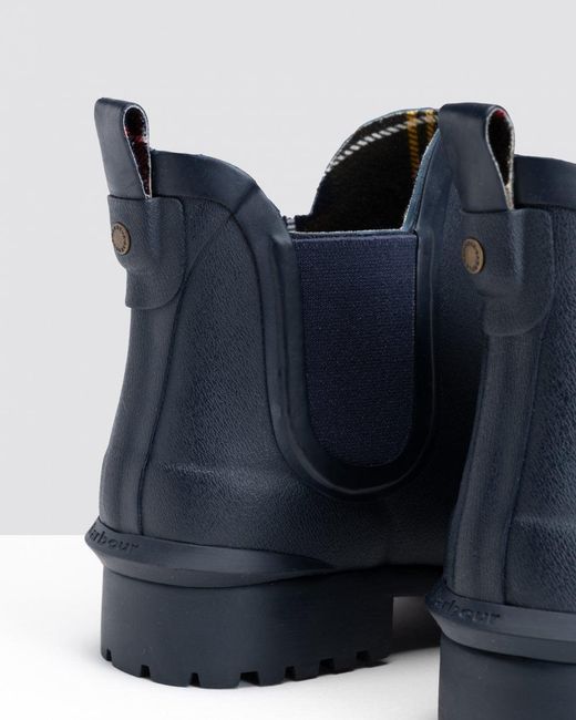 Barbour Blue Wilton Wellingtons