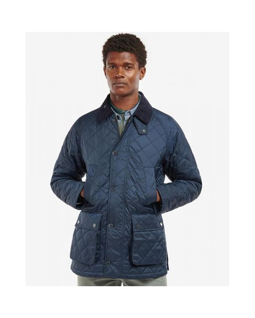 Barbour Ashby Quilted Jacket in Blue for Men | Lyst