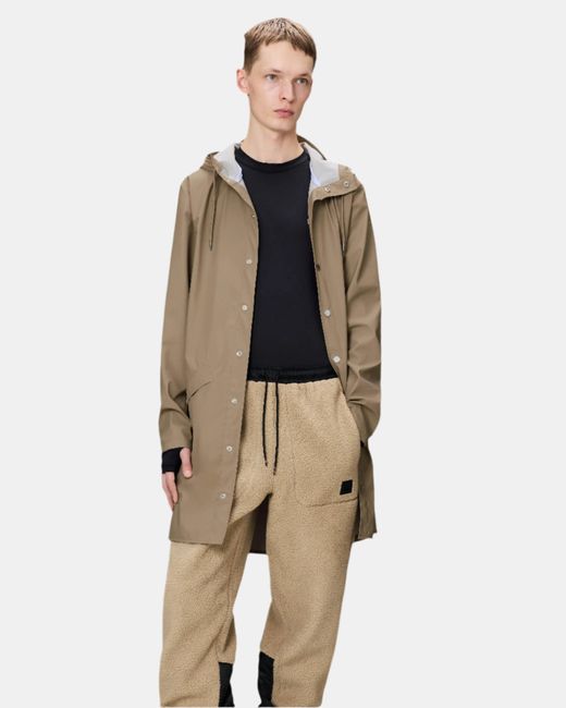 Rains Natural Long Jacket