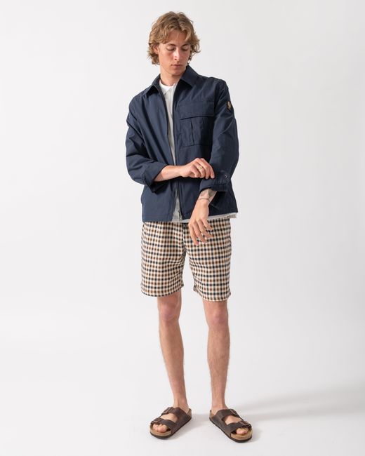 Belstaff Blue Cargo Overshirt for men