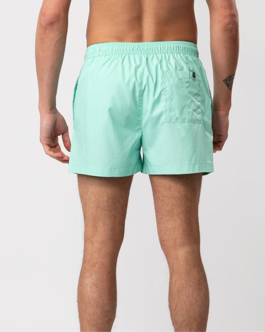Calvin Klein Green Ckj Monogram Short Drawstring Swimshorts for men
