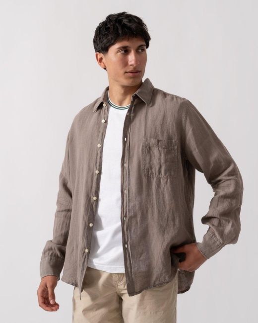 Boss Brown Relegant 6 Long Sleeve Shirt for men