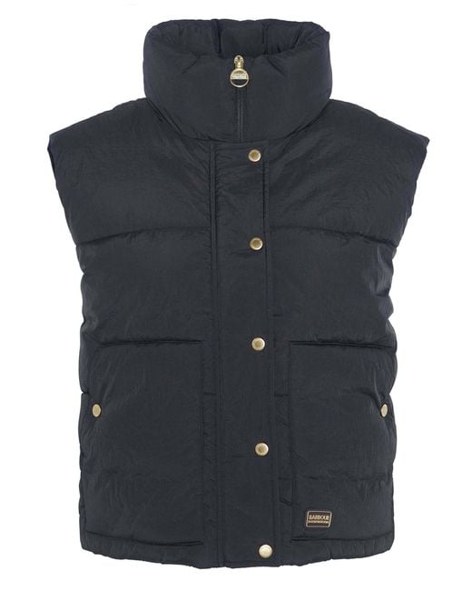 Barbour Blue Callie Puffer Gilet