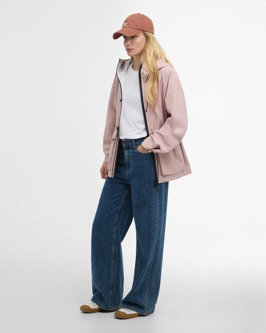 Barbour Pink Dovecragg Waterproof Jacket