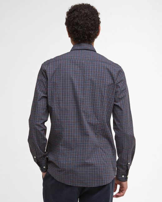 Barbour Blue Lomond Tailored Shirt for men