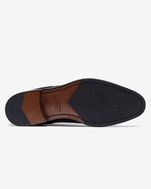 Oliver Sweeney Blue Andante Leather Chelsea Boots for men