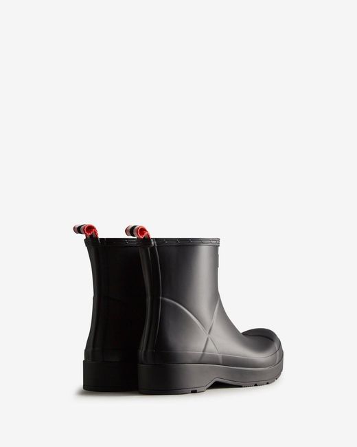Hunter Black Play Short Boot for men