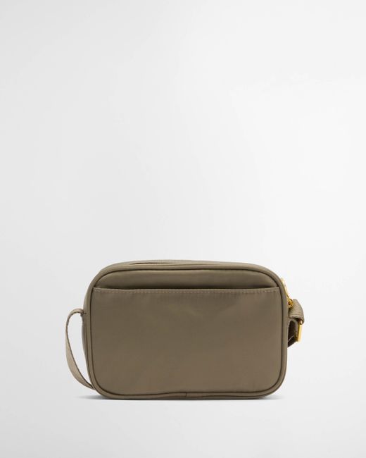 Barbour Gray Qualify Micro Crossbody Bag