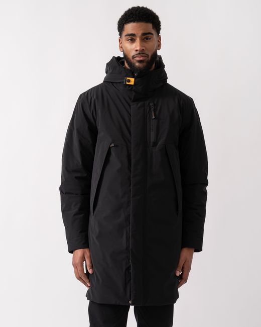 Parajumpers Black Easy Hooded Padded Coat for men