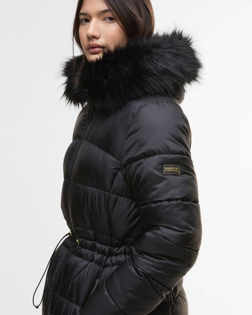 Barbour Black Anastasia Puffer Jacket