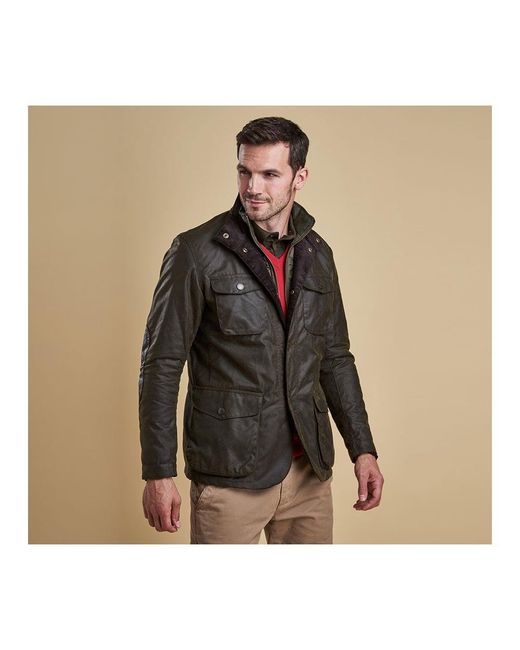 Barbour Ogston Wax Jacket in Green for Men | Lyst Australia