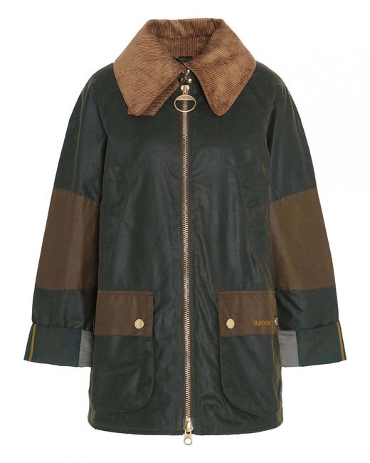 Barbour Gray Allerston Wax Jacket Colour: Archive/Beech/Ancient