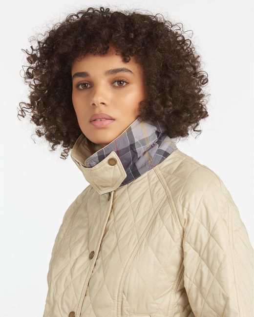 Barbour Natural Summer Beadnell Quilted Jacket