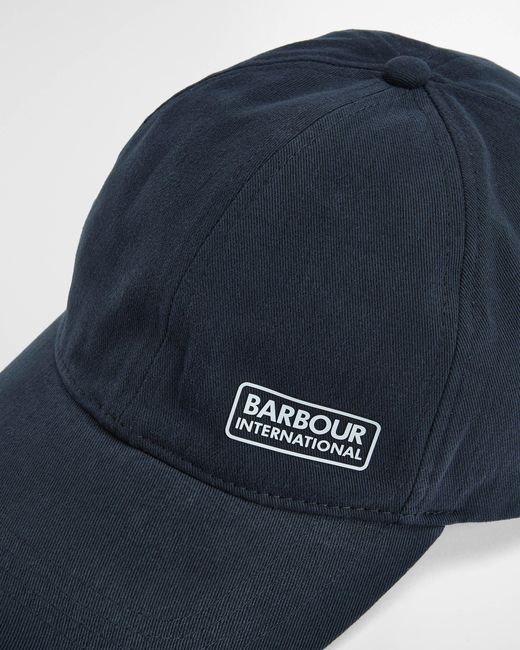 Barbour Blue Norton Drill Cap for men