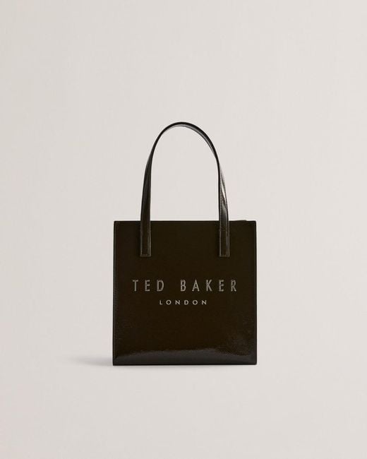 Ted Baker Green Crinion Crinkle Small Icon Bag