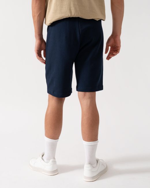 HUGO Blue Liam Shorts With Logo Tape for men