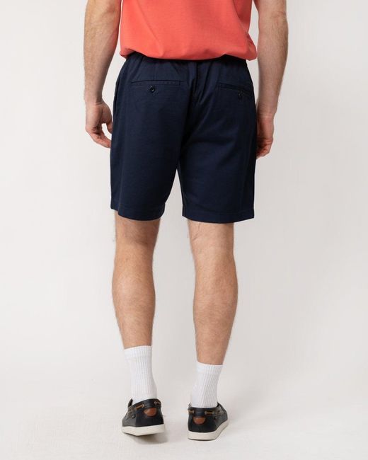 Gant Blue Drawstring Logo Shorts for men