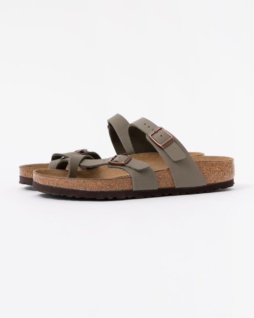 Birkenstock Brown Mayari Birko Flor Sandals