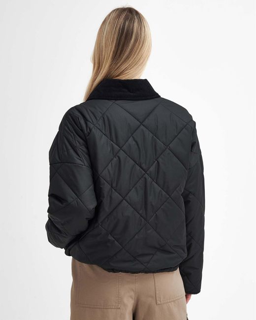 Barbour Black Laia Quilted Jacket