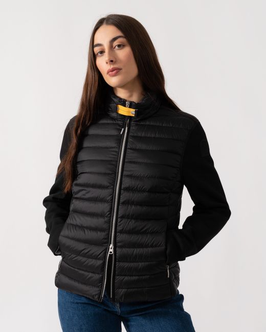 Parajumpers Blue Danette Fleece/Nylon Jacket
