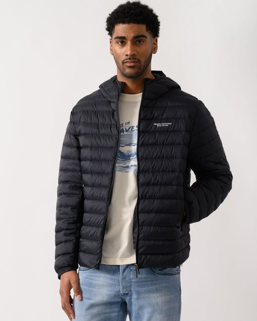 ARMANI EXCHANGE Blue Down Jacket Xm001577-Af16927 for men