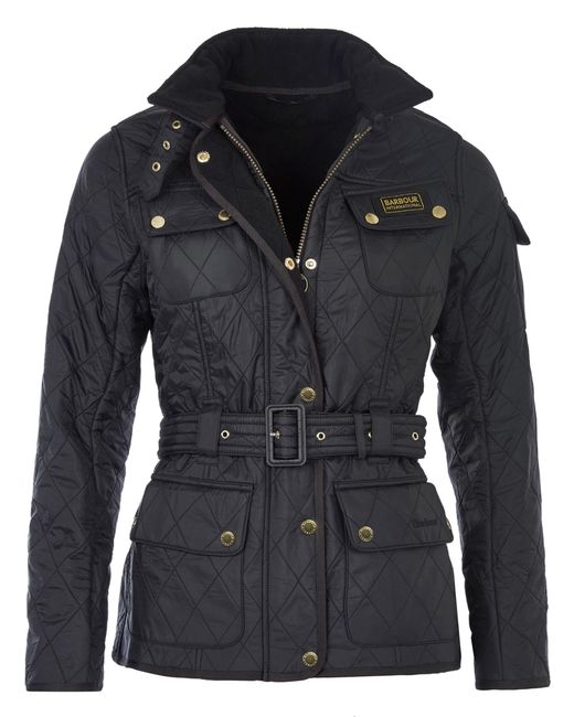Barbour Black Polarquilt Jacket