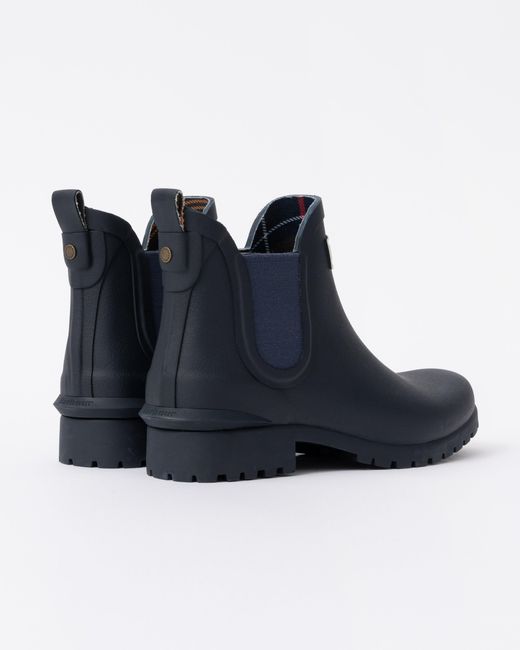 Barbour Blue Wilton Wellingtons