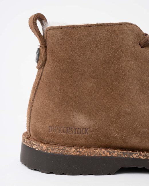 Birkenstock Brown Uppsala Mid Shearling Suede Boots