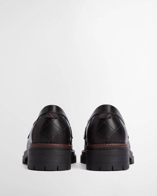 Barbour White Maddie Loafers