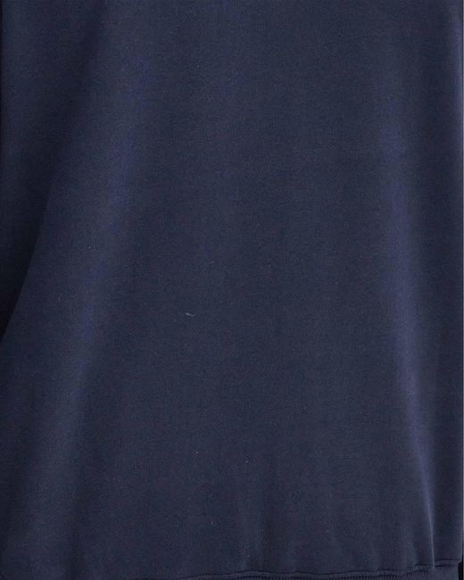 Barbour Blue Beckhill Half Zip Sweatshirt for men