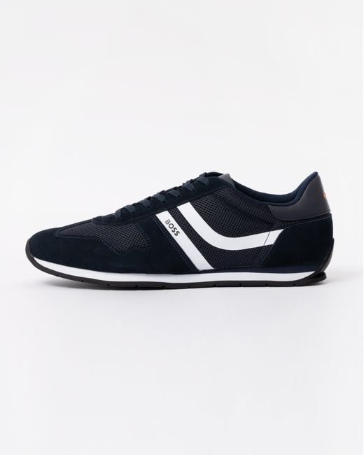 Boss Blue Levon Runn Memi Trainers for men
