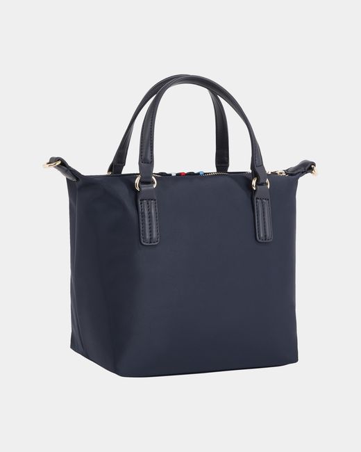 Tommy Hilfiger Blue Poppy Corporate Small Tote Bag