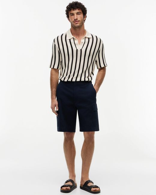 Tommy Hilfiger Blue Essential Twill Cargo Shorts for men