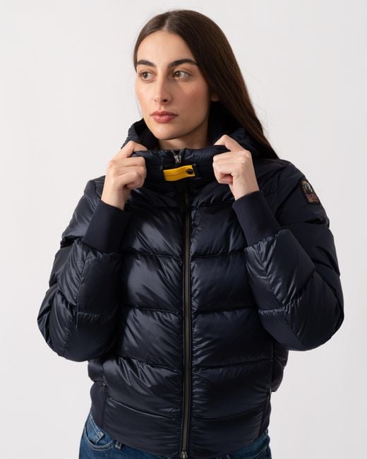 Parajumpers Blue Mariah Hooded Down Bomber