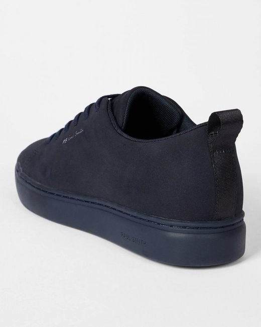 Paul Smith Blue Lee Nubuck Trainers for men