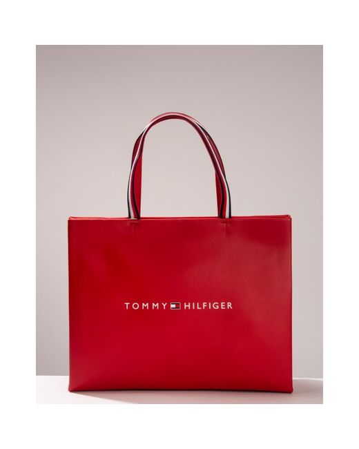 Tommy Hilfiger Shopping Bag in Red | Lyst Australia