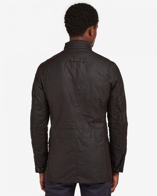 Barbour Black Corbridge Wax Jacket for men