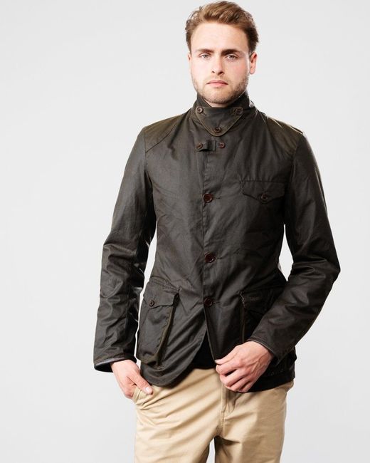 Barbour Black Beacon Sports Jacket for men
