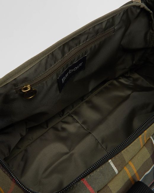 Barbour Blue Torridon Tartan Flight Bag