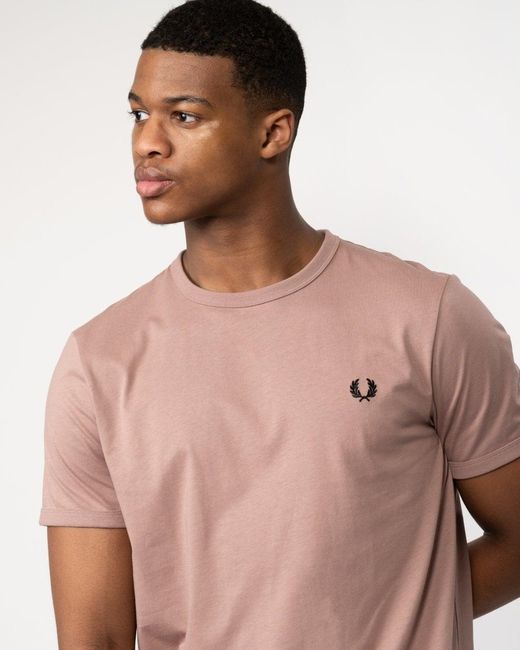 Fred Perry Natural Ringer for men