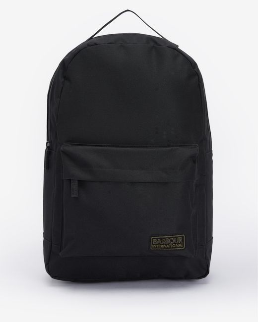 Barbour Black Knockhill Essential Backpack