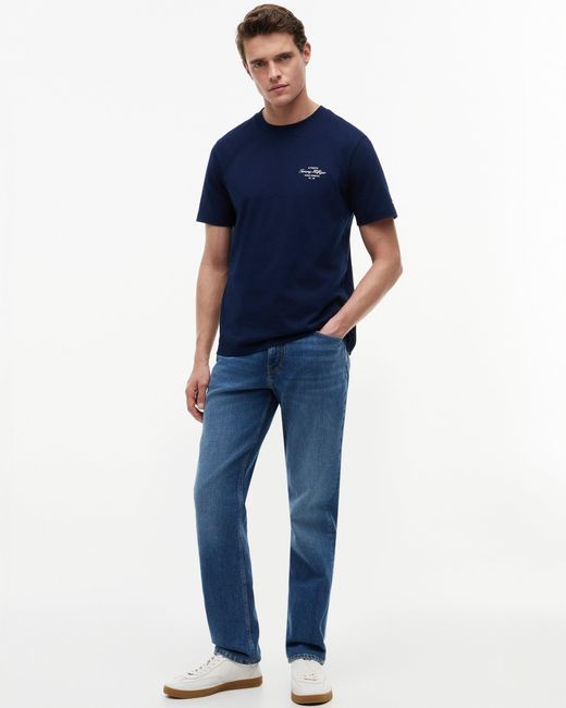 Tommy Hilfiger Blue Nautical Back Photo T-Shirt for men