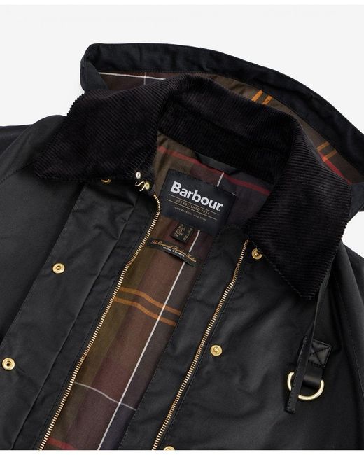 Barbour Blue Reighton Wax Jacket /Classic